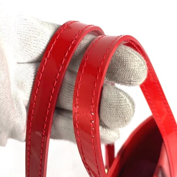 LOUIS VUITTON M91727 MonogramVernis Avalon MM Tote Bag Shoulder Bag - Picture 10 of 15